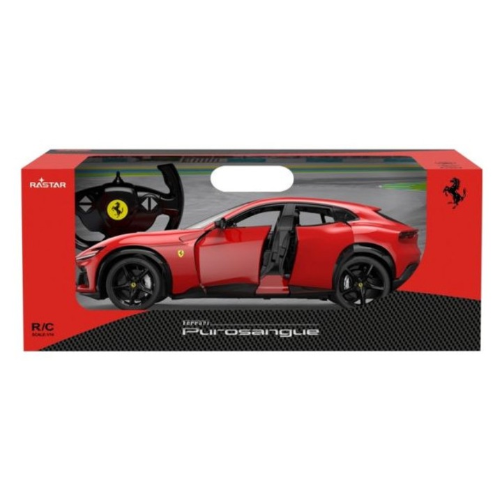 Кола с дистанционно управление Ferrari Purosangue мащаб 1 към 14