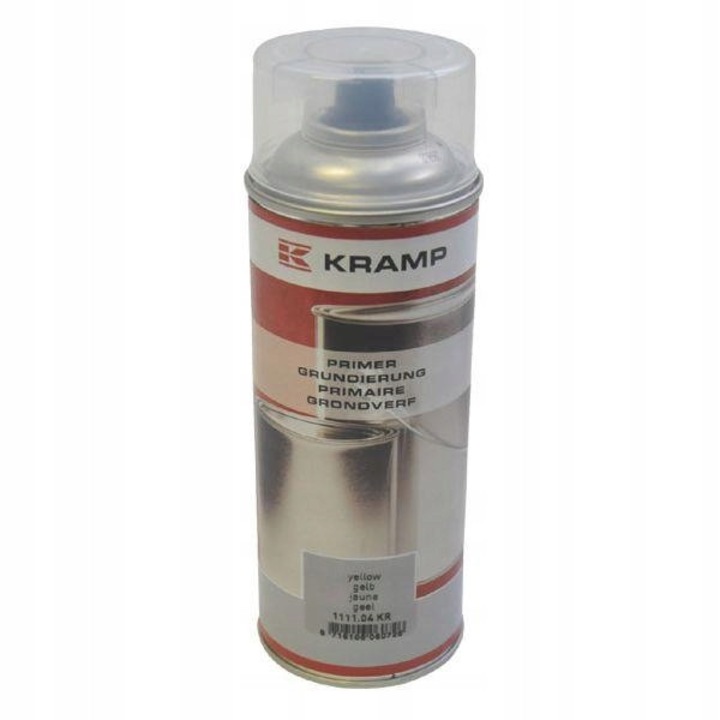 Alapozó spray festék, Kramp, sárga, 400ml