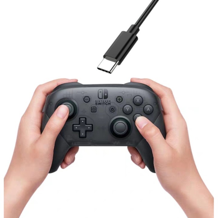 Vezeték nélküli Pro kontroller Netendo, kompatibilis Switch, Switch OLED és Switch Lite készülékekkel