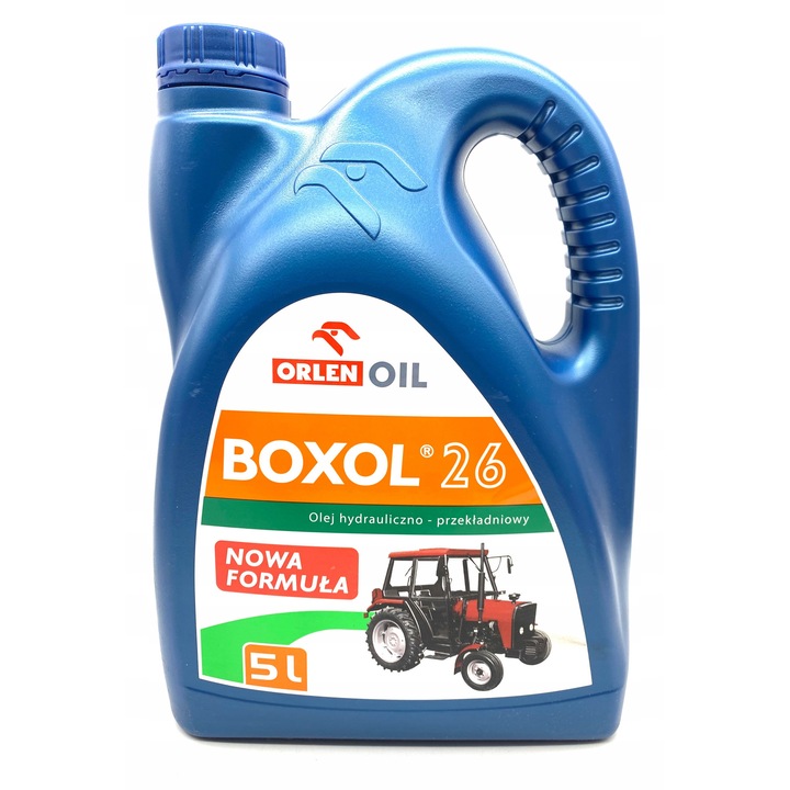 Olaj Boxol 26, Orlen, 5L, hidraulikus rendszerekhez, ISO VG 46, sárga