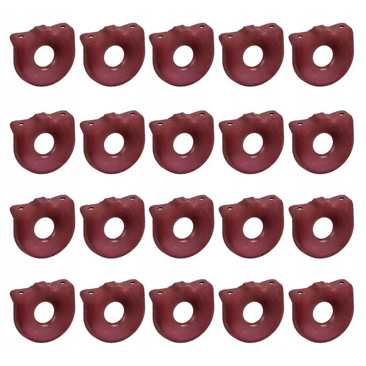 Set 20x ghivece Mizar pentru cartofi, metalice, 50mm