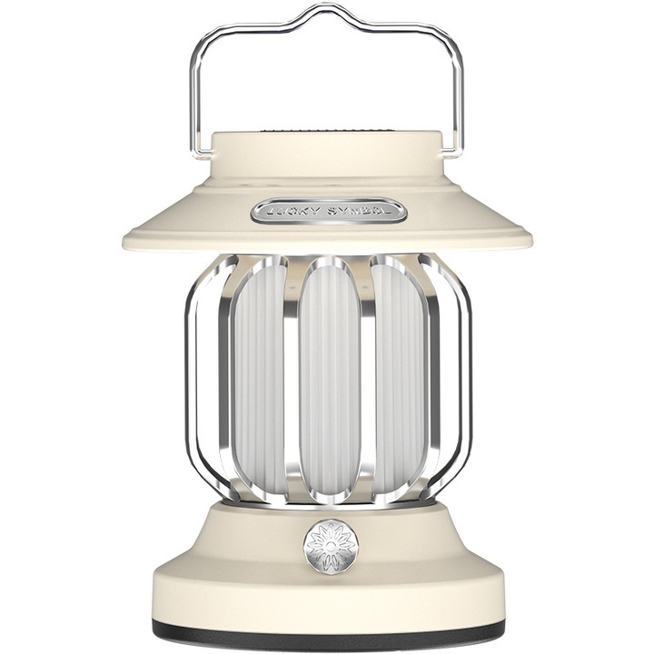 Lampa LED, Lampa Camping, LED reincarcabila solar si USB, 3 moduri de lumina, impermeabila, pentru exterior, interior si urgente