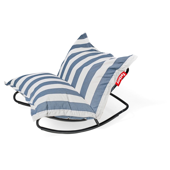 Set balansoar Rock 'n Roll, Fatboy, puf Original Outdoor, colorat, 88x62cm