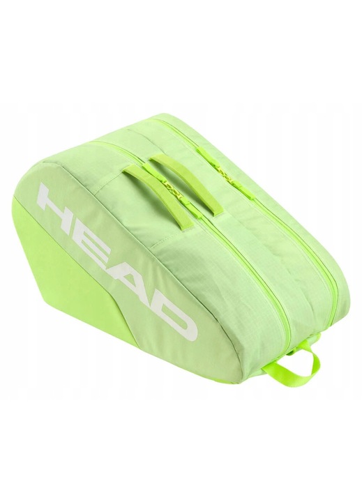 Head Base Padel Bag sporttáska, zöld, nagyméretű, modern design