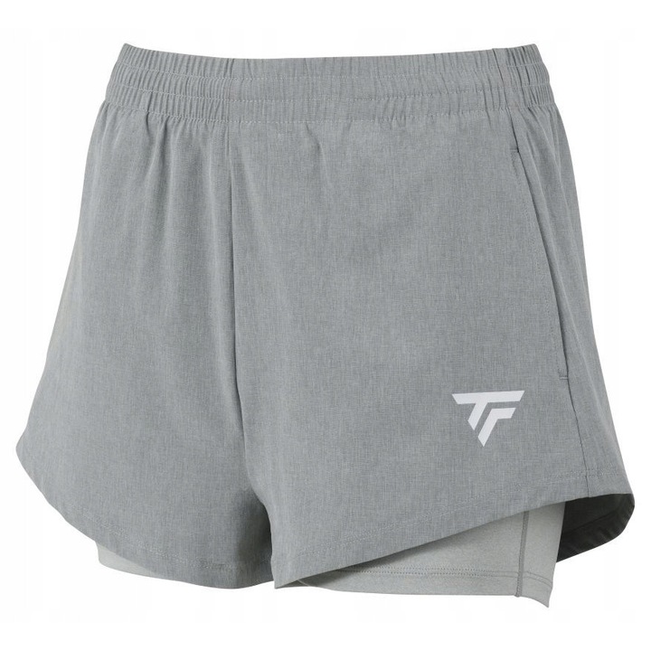 Дамски спортни къси панталони Tecnifibre, еластична лента, дишаща материя