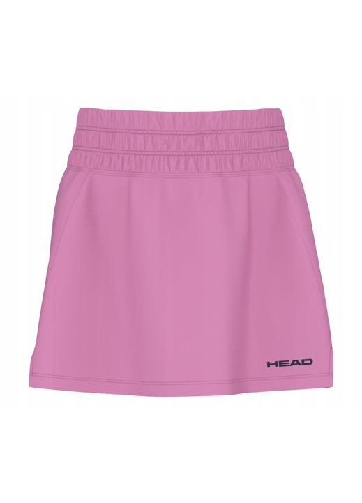 Fusta sport dama HEAD Play Skort, elasticitate in patru directii, talie inalta cu snur ajustabil, pantaloni scurti interiori integrati