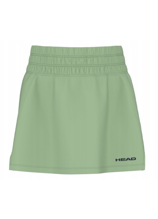Fusta sport dama HEAD, model Play Skort, verde, poliester