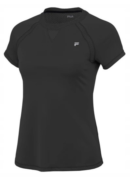 Fila Milia női póló, hálós betétekkel, fekete, sport anyag