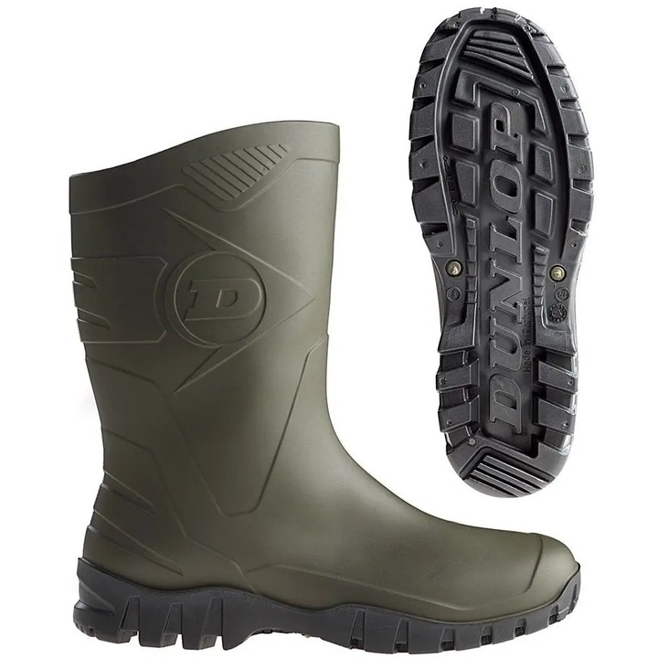 Cizme de cauciuc Dunlop, model Dee Calf, incaltaminte protectia muncii, 45