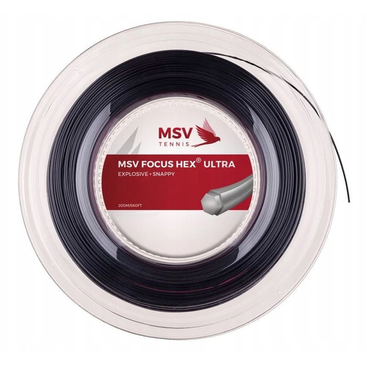 MSV Focus-HEX Ultra, colowrotek 200m, fekete, uniszex