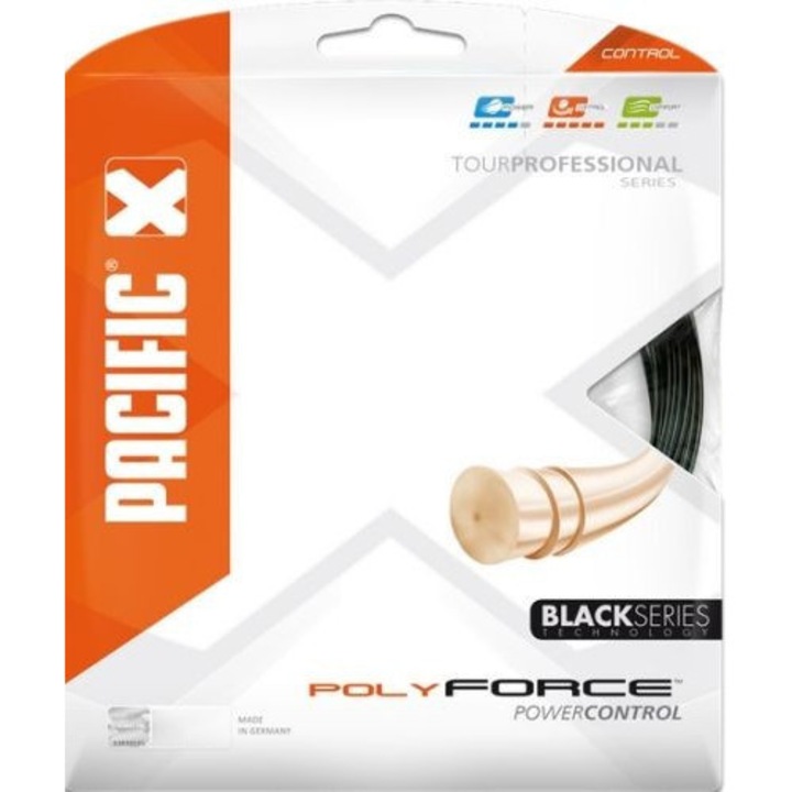 Pacific Poly Force húr, 12,20 m, 1,24 mm, fekete