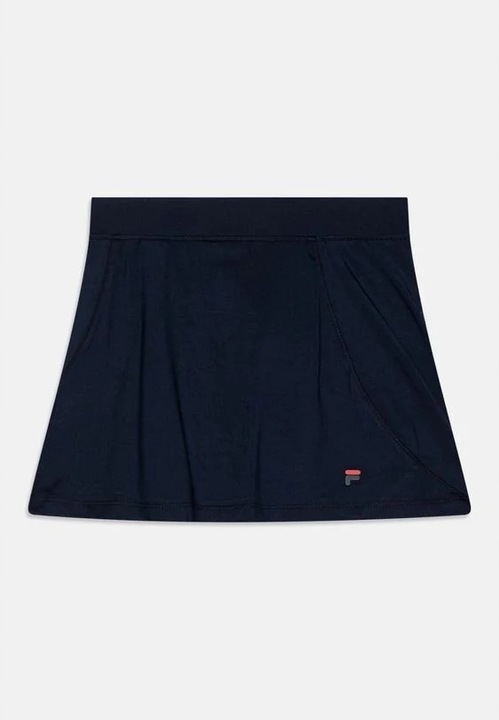 Fusta Fila Skort Sonia, bleumarin, material elastic, pantaloni scurti interiori