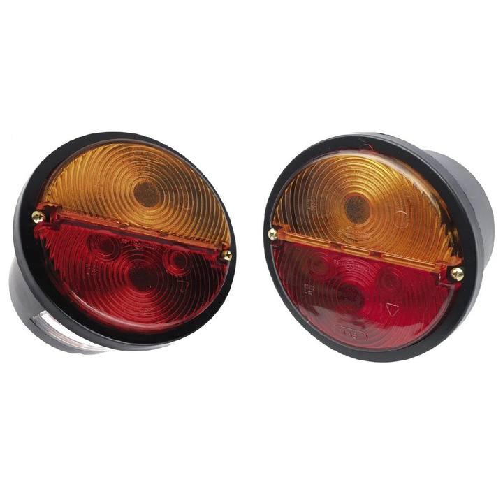 Lampa spate C-330 set 2 bucati, plastic, pentru tractoare URSUS, 133x133x84mm