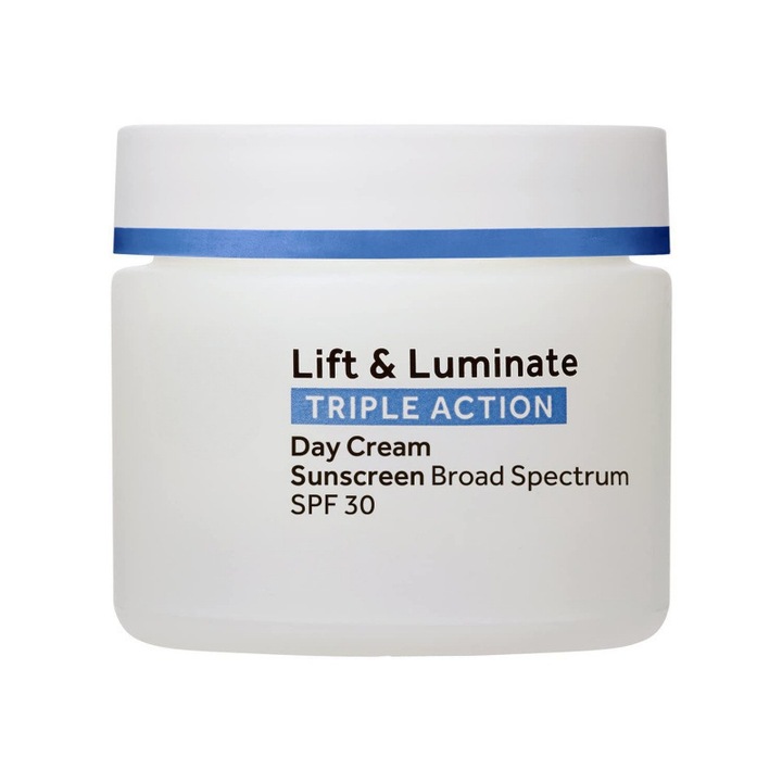 Lift & Luminate hármas hatású nappali krém SPF 30-zal – Öregedésgátló és feszesítő hidratáló széles spektrumú fényvédővel