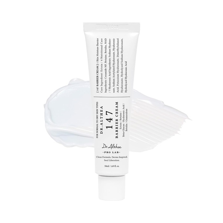 147 Barrier krém, napi bőrvédő ápolás, mélyhidratálás, hialuronsavval és ceramidokkal gazdagítva, minden bőrtípusra alkalmas