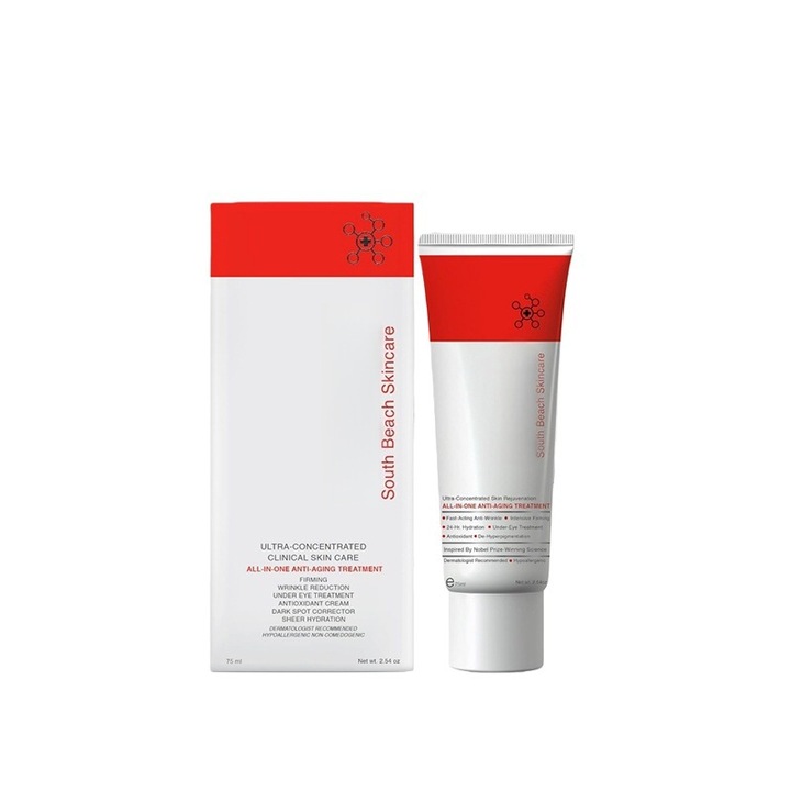 South Beach Skincare All-in-One öregedésgátló kezelő krém 75ml (2.54 oz)