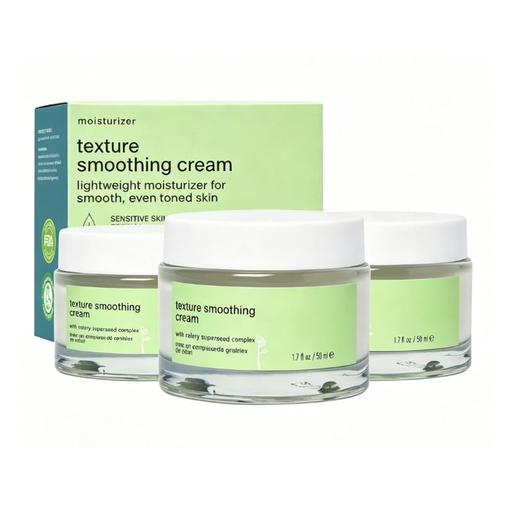 Selymesen sima arckrém, hidratáló arckrém, könnyű hidratáló – kiegyenlíti a bőrtónust és ragyogást biztosít, 3 darabos kiszerelés