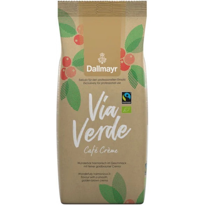Dallmayr Via Verde Cafe Boabe cremoasa 1 kg