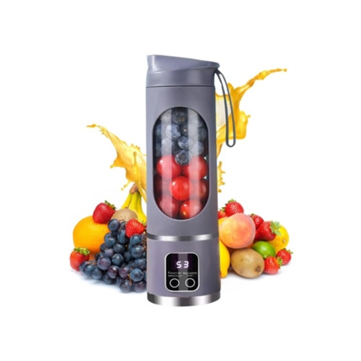 Storcator 500ml 12 lame inox mov 7.4V