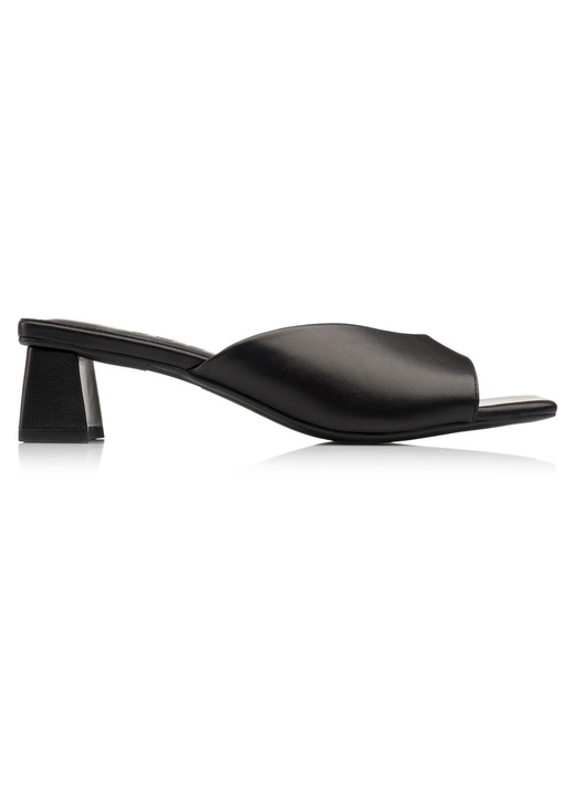 Sandale dama, Musette, FLAVIA, Piele naturala, Negru