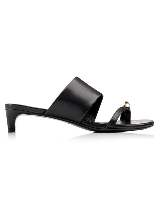 Sandale dama, Musette, CLOVE, Piele naturala, Negru