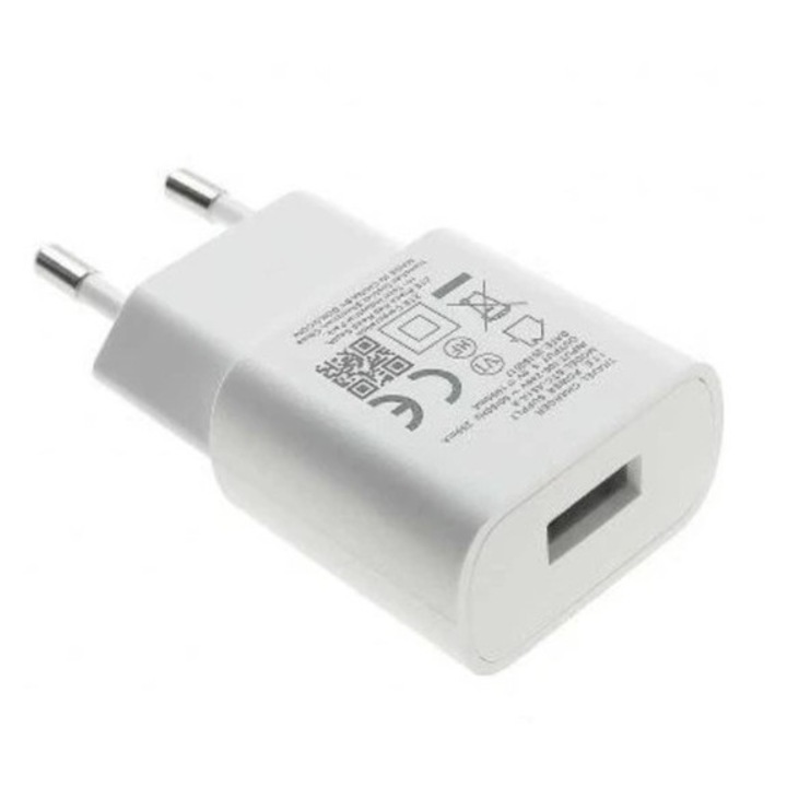 ZTE STC-A515A gyári hálózati fehér töltőfej 7.5W 1.5A