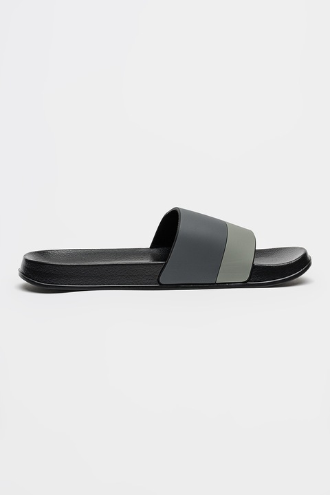 Champion, Papuci cu logo Vigo, Negru, 42