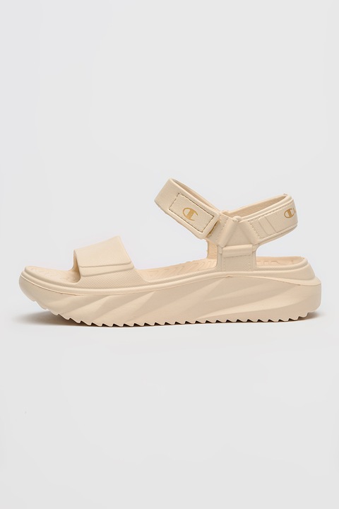 CHAMPION, Sandale cu inchidere velcro Moon, Bej deschis