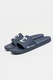 CHAMPION, Papuci cu logo in relief Cristal, Alb/Bleumarin