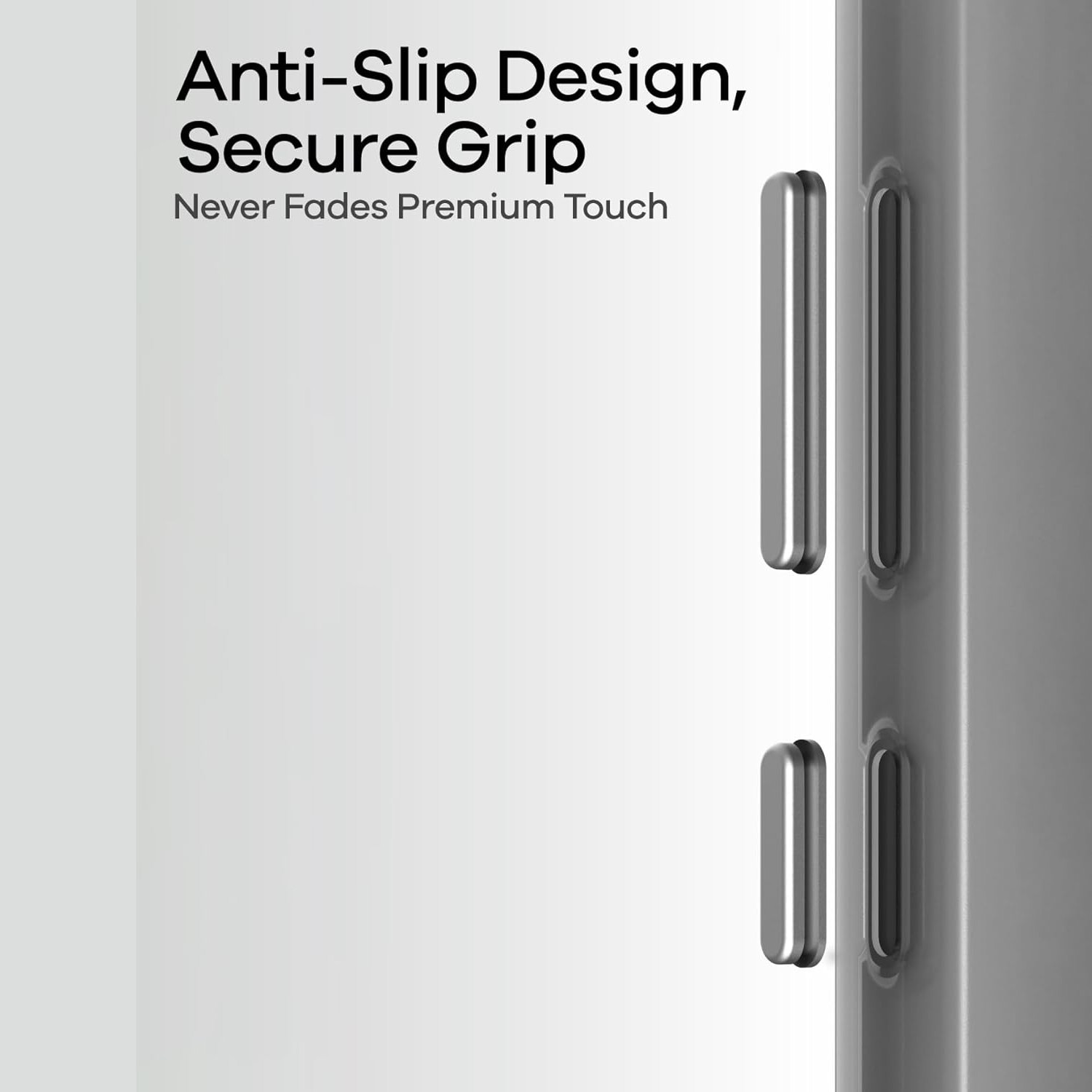 Husa pentru Samsung S26 Ultra, Aulumu Frosted, TPU rezistent, Compatibila MagSafe, Efect fosforescent, Protectie Camera, Butoane aluminiu, Racire activa CoolHyper, Protectie premium, Gri/Transparent