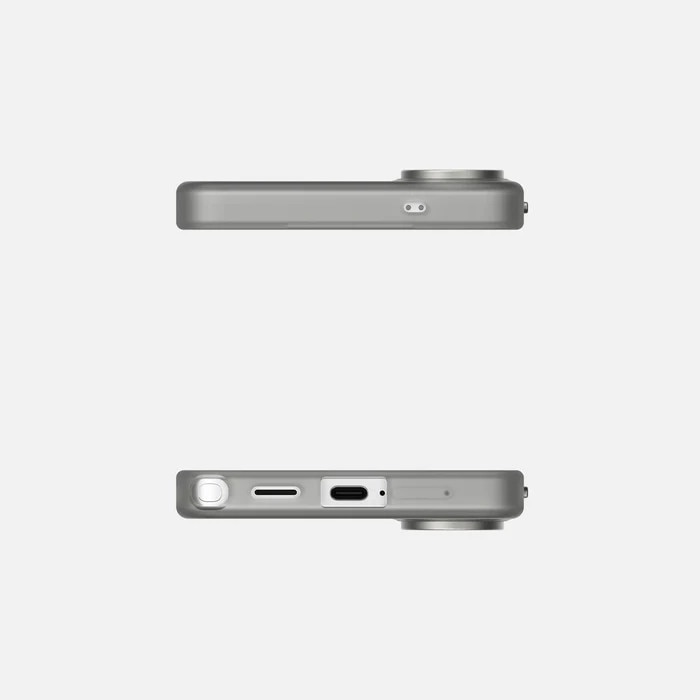 Husa pentru Samsung S26 Ultra, Aulumu Frosted, TPU rezistent, Compatibila MagSafe, Efect fosforescent, Protectie Camera, Butoane aluminiu, Racire activa CoolHyper, Protectie premium, Gri/Transparent