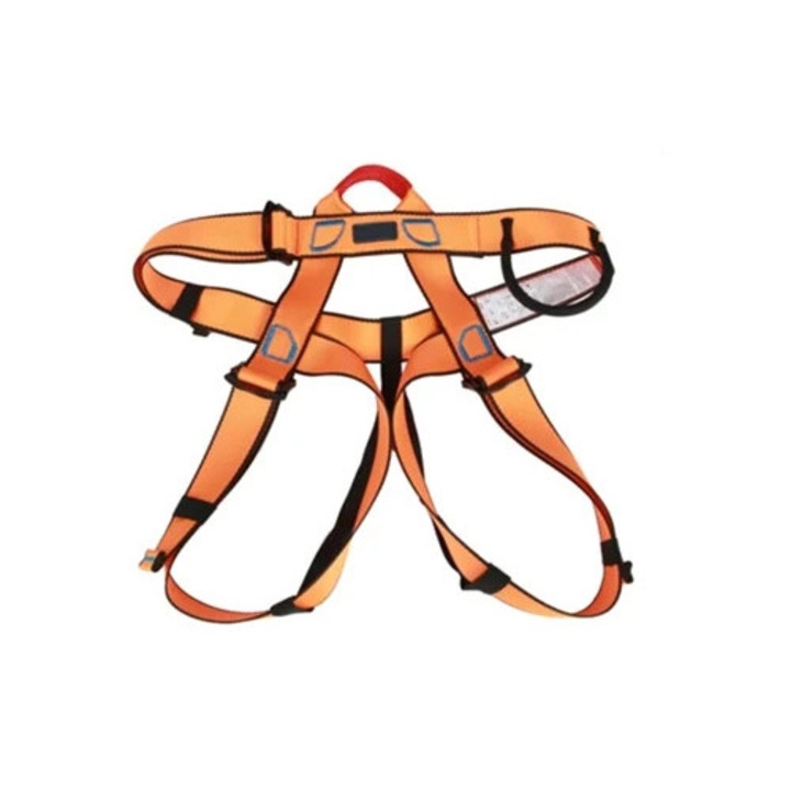 Ham de siguranta pentru escalada si alpinism, portocaliu