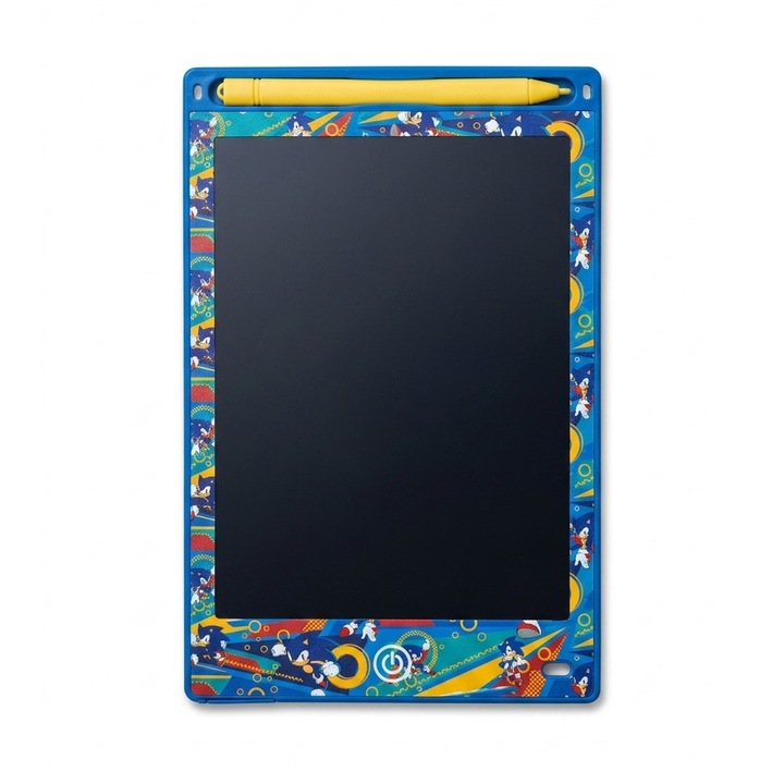 LCD таблет за рисуване Sonic The Hedgehog, 3+, със стилус, лесен за пренасяне, SINCO