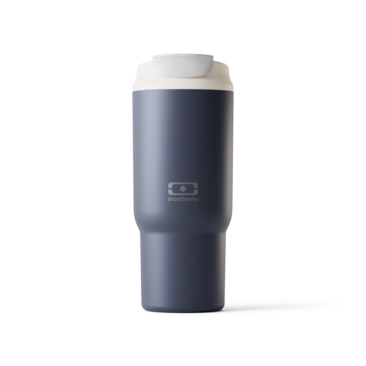 Monbento Travel Mug L 0,6L termosz, inox, hőtartó, kék