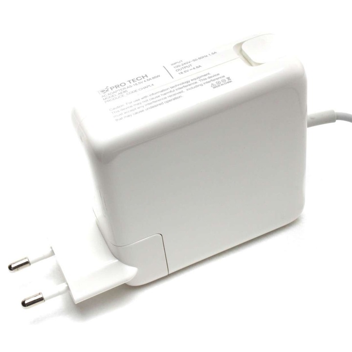Töltő, kompatibilis Apple MacBook Pro 17 inch Core 2 Duo, MacBook Pro 17 inch Early 2008 85W csere