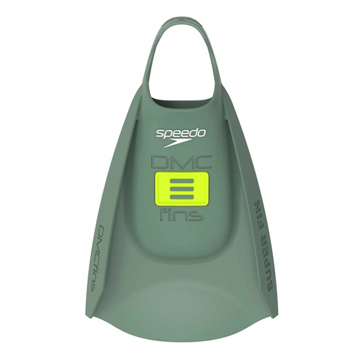 Speedo DMC Super zöld felnőtt úszólapátok – SILFORM szilikon, edzéshez és bodysurfinghez, L méret