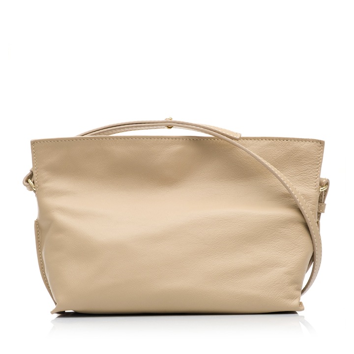 Geanta dama de umar, Musette, ELEA PM, Piele naturala, 30 x 8 x 18