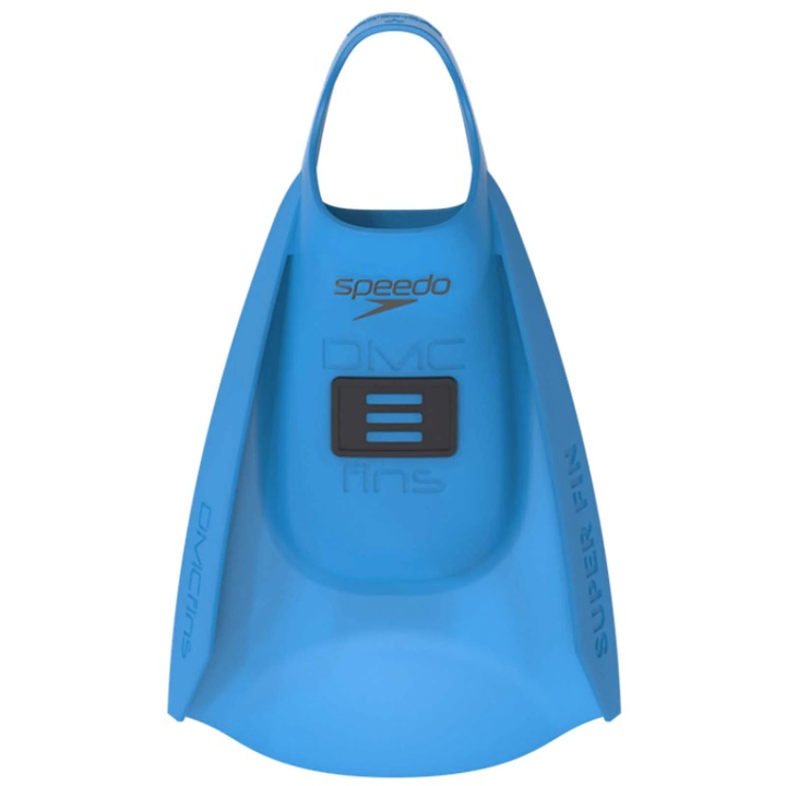 Speedo DMC Super úszólapátok felnőtteknek, kék – SILFORM szilikon, edzéshez és bodysurfinghez, L méret
