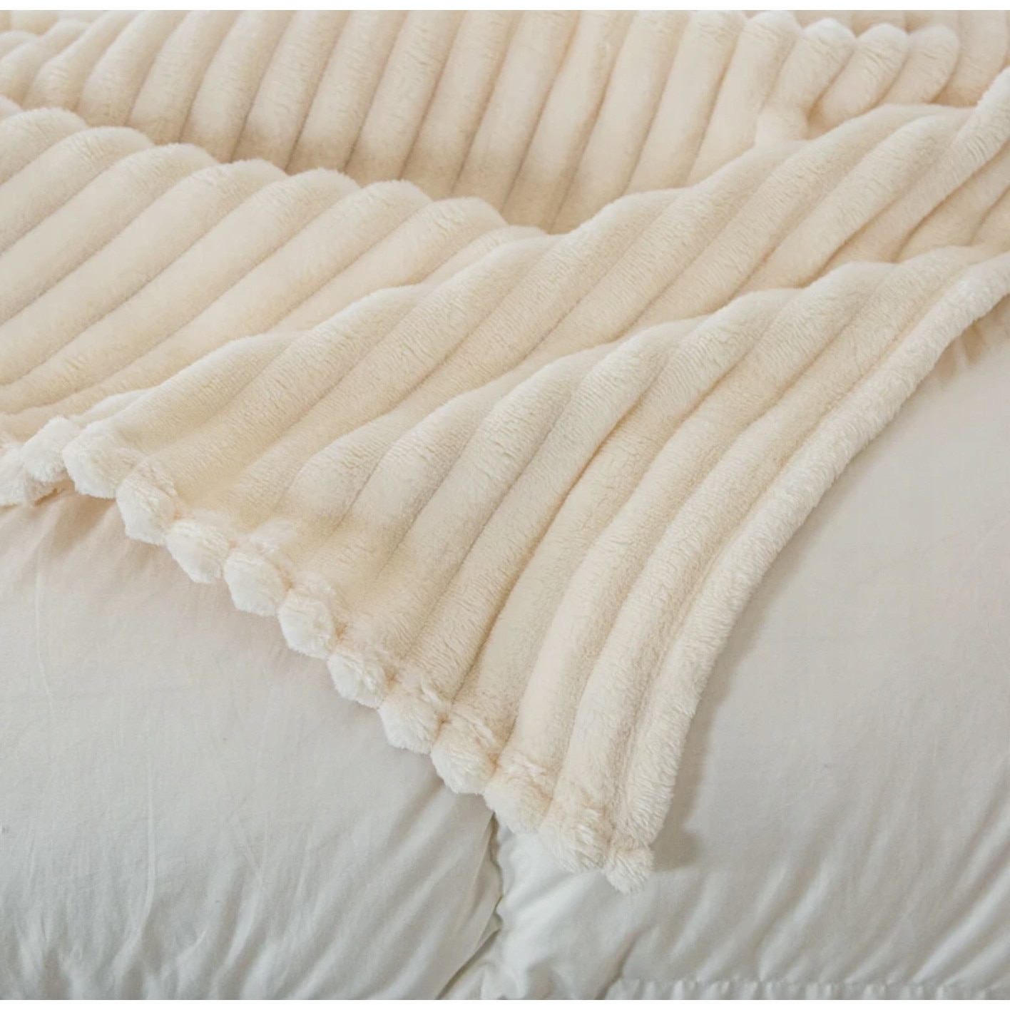 Pat Moale Patura moale 160x200 cm, tip pled pentru pat si canapea, material ...