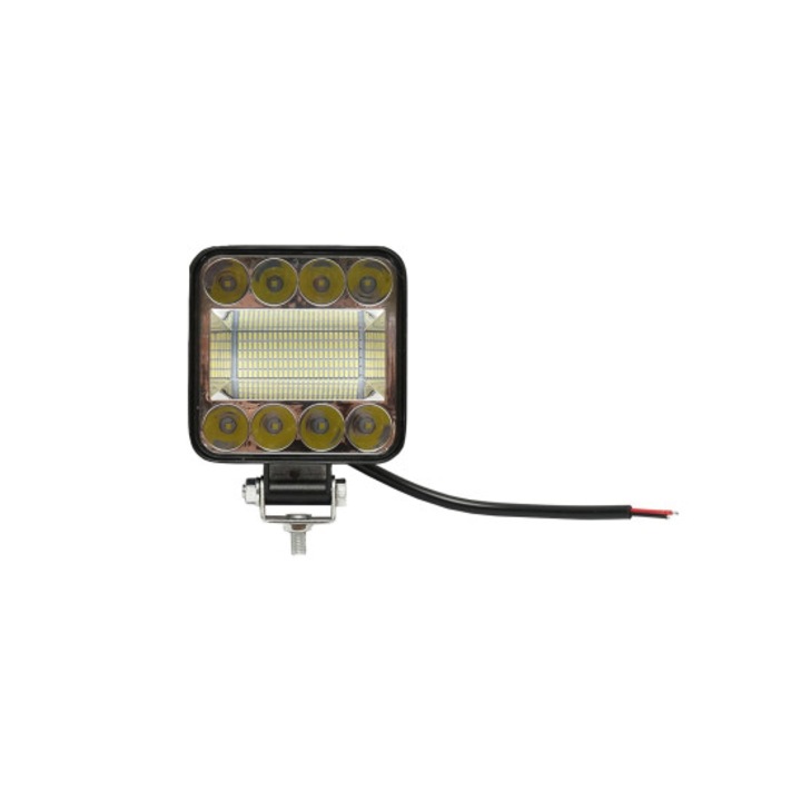 Proiector LED 128 LED-uri, 6500K, IP67, 103x48x103mm