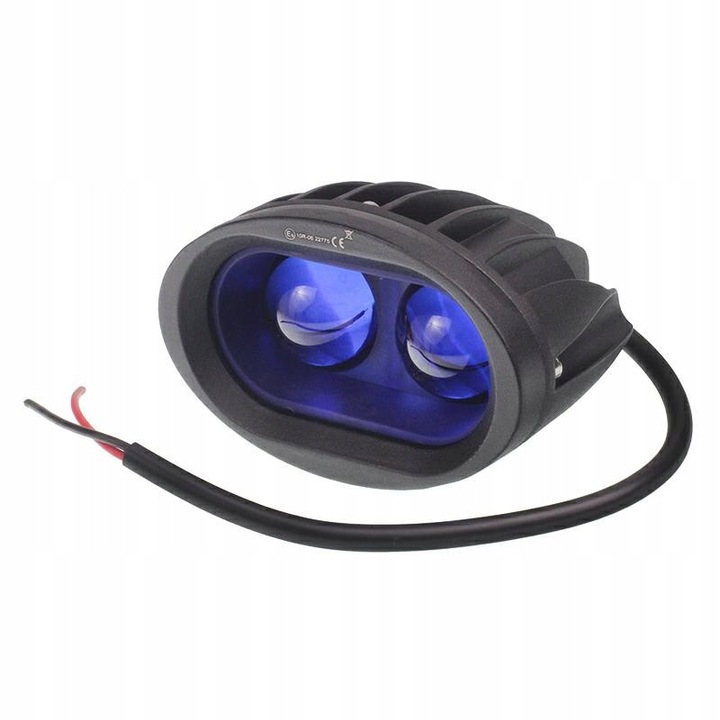 GMP munkalámpa, ovális, 2 LED, 20W, 2000LM, 96x62x75mm