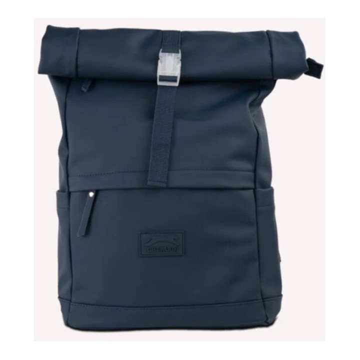 Rucsac roll-top - Backpack Blue - Albastru, Catarama, Poliester, Voiaj