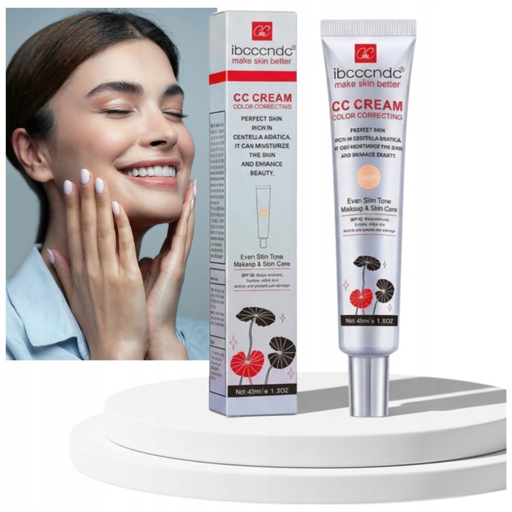Centella CC krém, bőrpír elleni, arcra, SPF25, 45ml