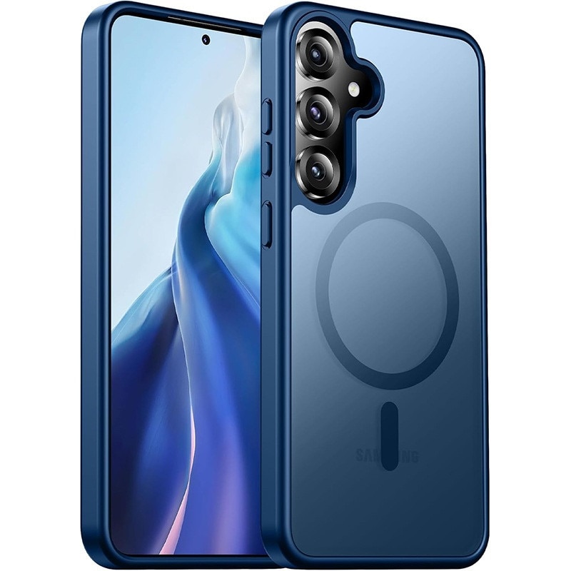 Husă pentru Samsung Galaxy S26 Plus, TYBO, Ultra Slim, Antisoc, Albastru