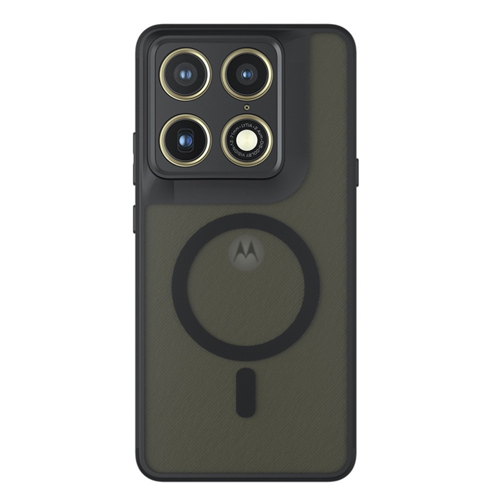 Husa pentru Motorola Signature - Techsuit PureFrost compatibil cu MagSafe - Frosted Black