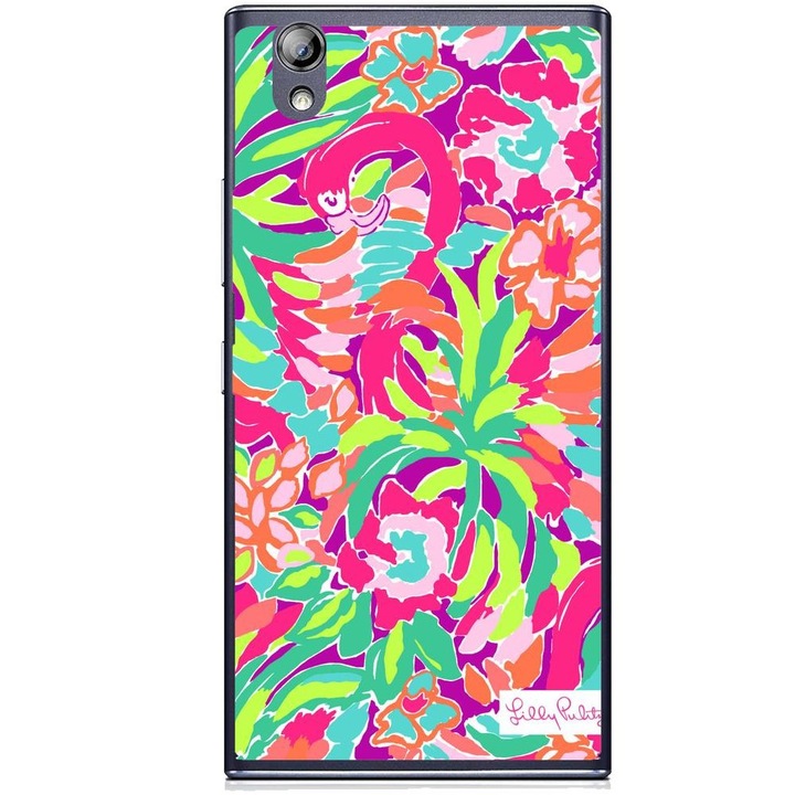 Защитен калъф Guardo Lilly Flamingo Tropic Color за Lenovo P70