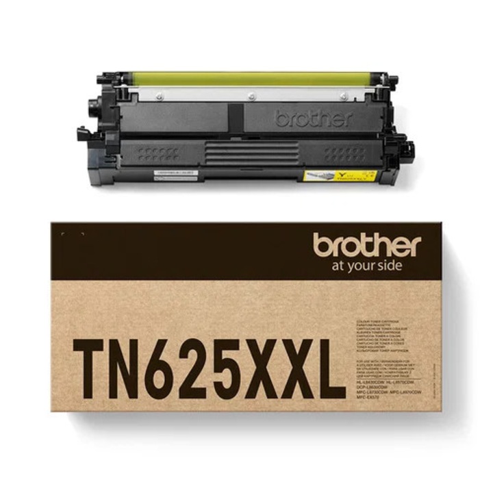 Brother TN625XXLY sárga toner, 6500 oldal