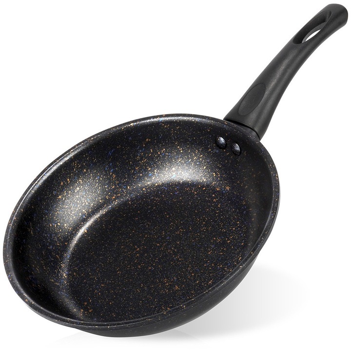 Vilde Basic Line serpenyő 20cm fekete gránit tapadásmentes 36x4.7x4.5cm