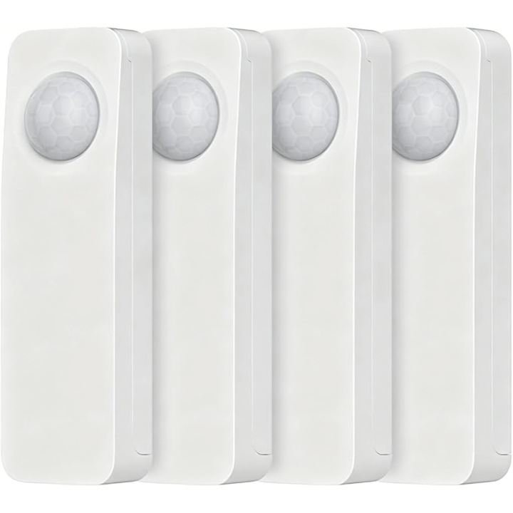 Lumini interioare pentru scari YDCY, lumini de noapte cu senzor RGB in sapte culori, lumini interioare cu senzor care schimba culoarea, potrivite pentru scari, coridoare, bai, dulapuri, dulapuri si bucatarii, pachet de 4