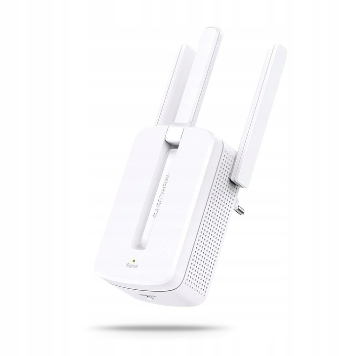 Amplificator Wi-Fi Mercusys MW300RE, 300 Mbit/s, 2.4GHz, 3 antene externe